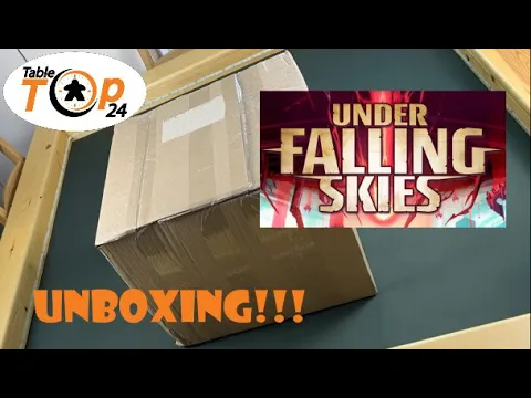 Under Falling Skies Unboxing - Tabletop24