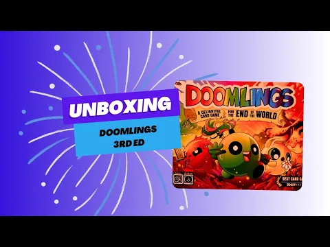 Doomlings 3rd edition unboxing