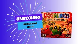 Doomlings 3rd edition unboxing