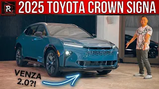 The 2025 Toyota Crown Signia Is A Bigger & More Upscale Midsize Hybrid SUV
