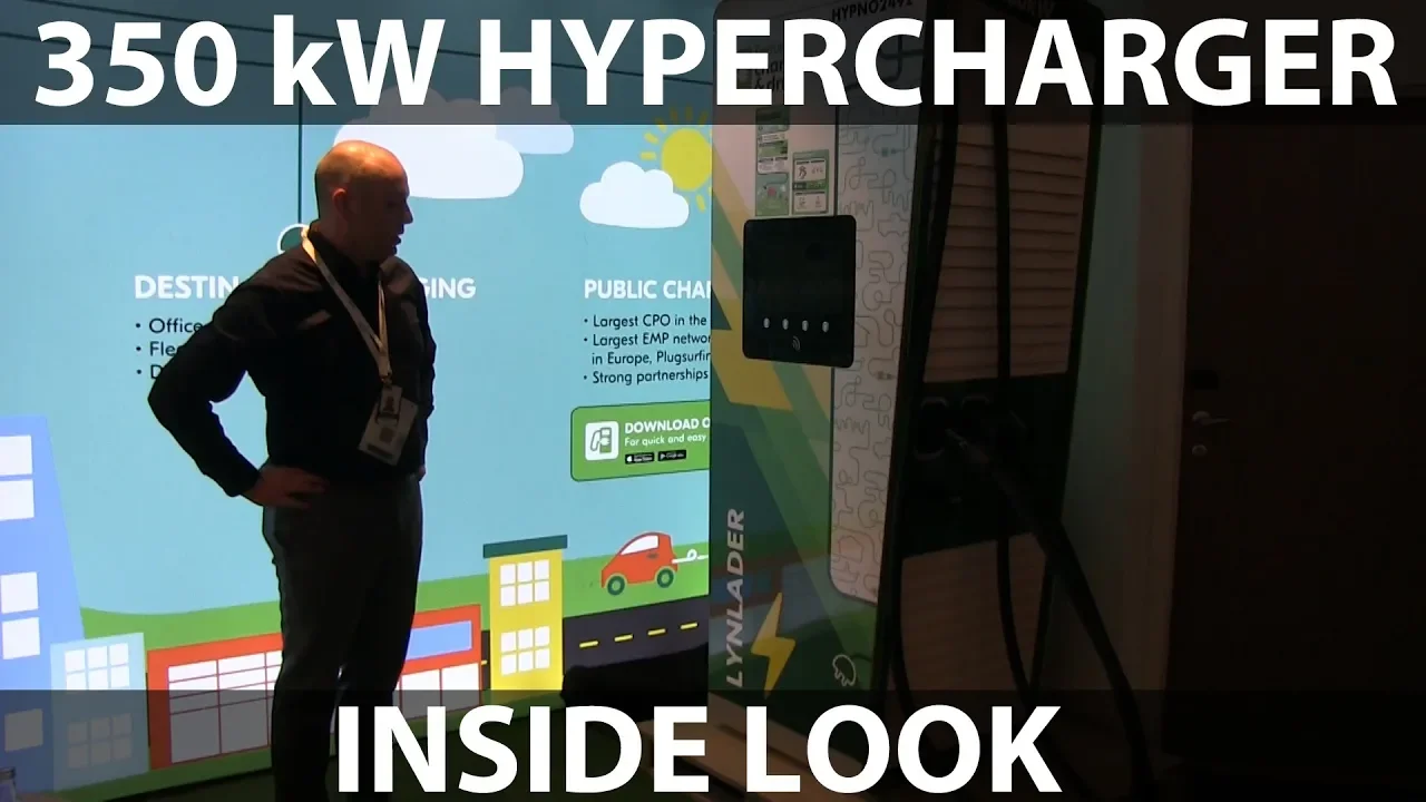 Fortum shows the 350 kW Hypercharger