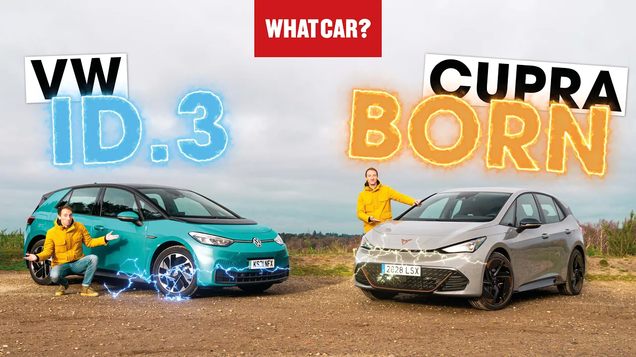 NEW Cupra Born vs VW ID.3 review – what's the best small electric car? | What Car?
