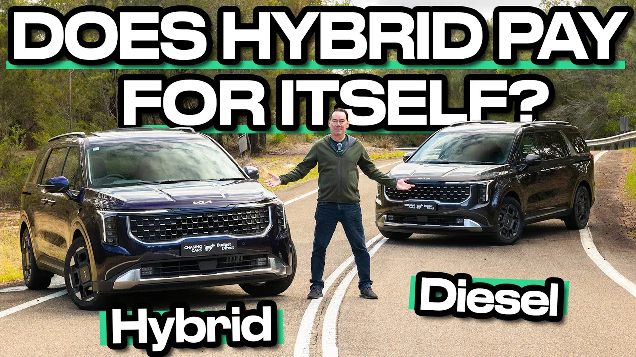 Hybrid versus diesel Kia Carnival GT-Line twin test 2025