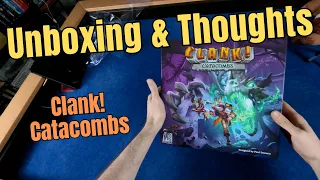 Clank! Catacombs | Box Score: Unboxing & Thoughts