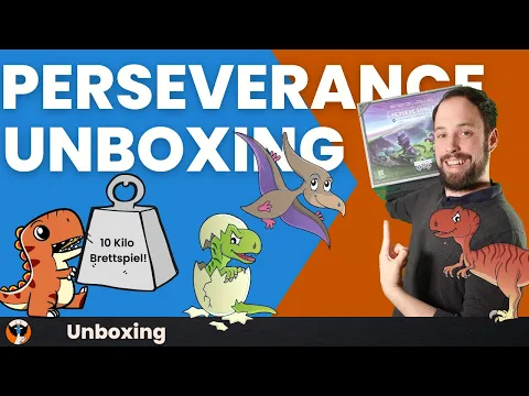Perserverance Deluxe Edition - Unboxing des Mindclash Kickstarter Hits -Fast 10 Kilo Brettspiel