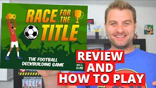 Race For The Title Deck Building Game Review And How To Play