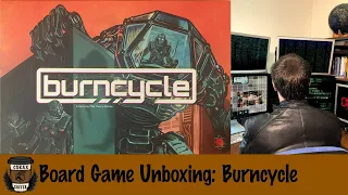 Board Game Unboxing: Burncycle