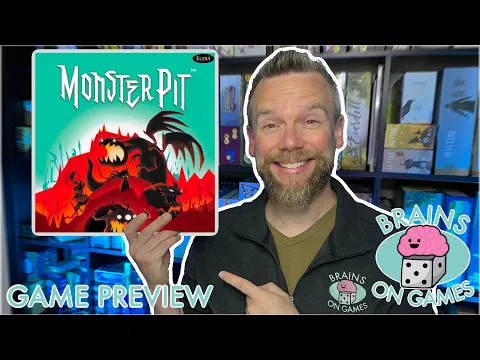 Monster Pit: Engine Building, Worker Placement and Monster Battles