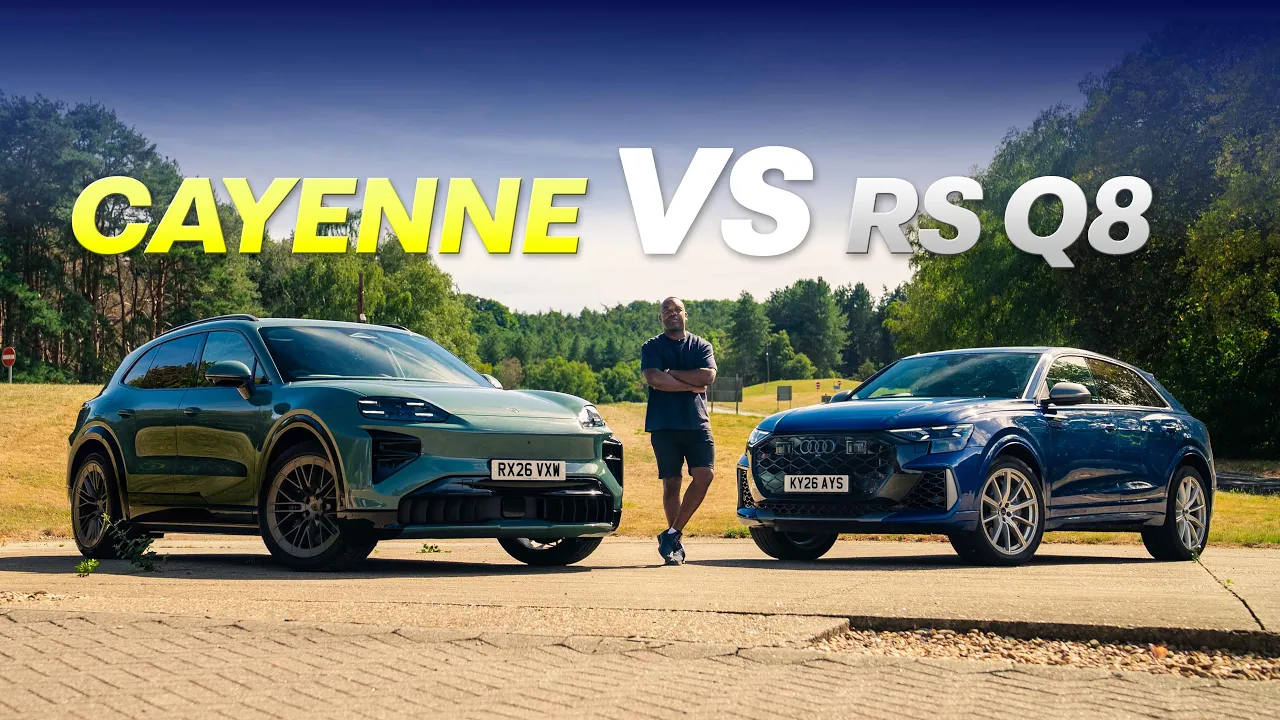 Audi RSQ8 vs Electric Cayenne Turbo: The V8 Era Is OVER!?