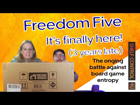 It's Finally Here! Freedom Five Unboxing