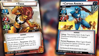 My First Game With Tigra vs Expert Captain America Marvel Champions Live Replay