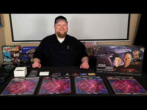 Star Trek The Next Generation Retro Board Game Review - Classic Games 1993