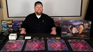 Star Trek The Next Generation Retro Board Game Review - Classic Games 1993