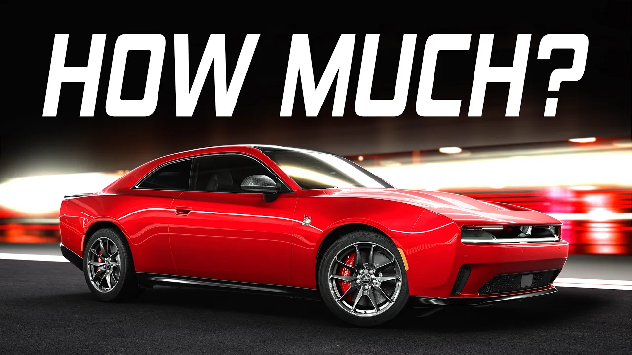 2024 Dodge Charger Daytona Pricing REVEALED! It's Not What You'd Call "Cheap"...