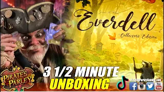 Everdell “Collector’s Edition” PIRATE UNBOXING!