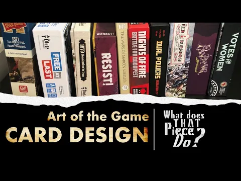 Art of the Game - CARD DESIGN in CDGs