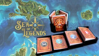 Sea of Legends: custom card deck holders