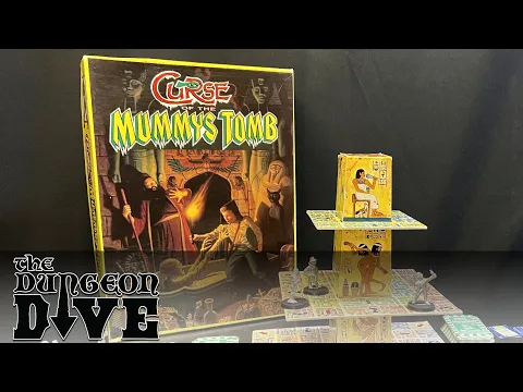 Curse of the Mummy's Tomb (Games Workshop) - the solo mode is basically Candyland