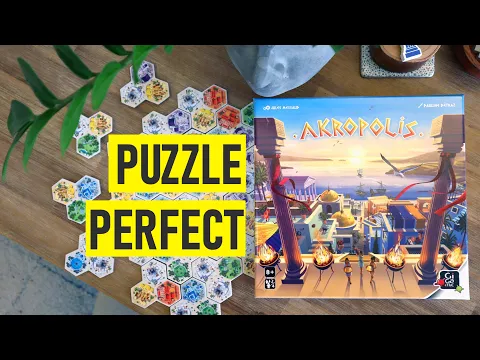 Best PUZZLE Board Game of the Year? - Akropolis