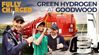 Green Hydrogen Fuel Cell Charging System at Goodwood Festival of Speed | Fully Charged
