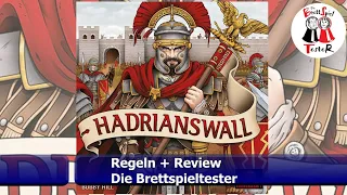 Hadrianswall vom Schwerkraft-Verlag - Regeln + Review - Brettspiel - Die Brettspieltester