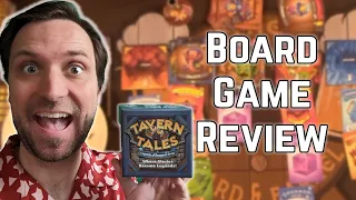 Take tricks and tell lies over a pint in Tavern Tales: Legends of Dungeon Drop (Board Game Review)