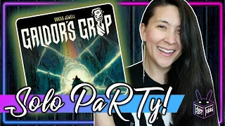 Galdor's Grip 🧙♂️ | Solo Board Game PaRTy!!! (Playthrough and Review/ Tutorial, yup!) 🎉