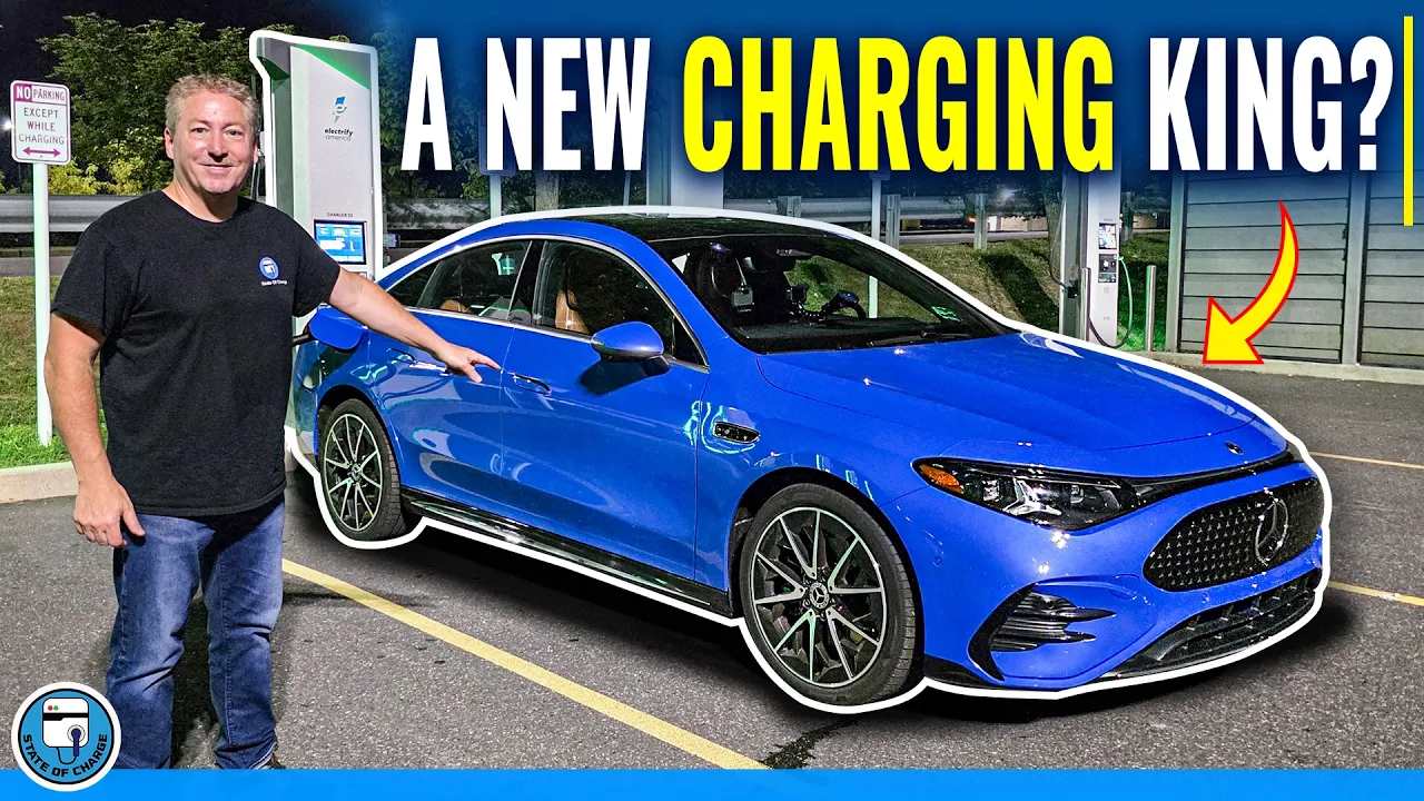 Mercedes CLA DC Fast-Charging Test: This Is How It Should Be Done