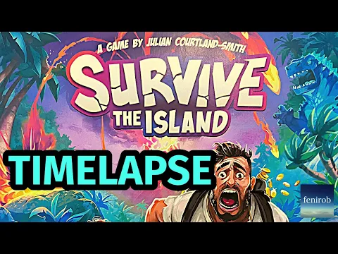 Escape The Island Board Game | Timelapse