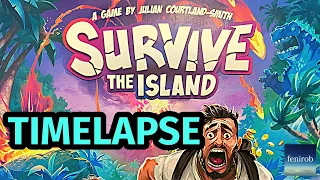 Escape The Island Board Game | Timelapse