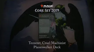 Magic: The Gathering: Core Set 2019 - Tezzeret, Cruel Machinist Planeswalker Deck
