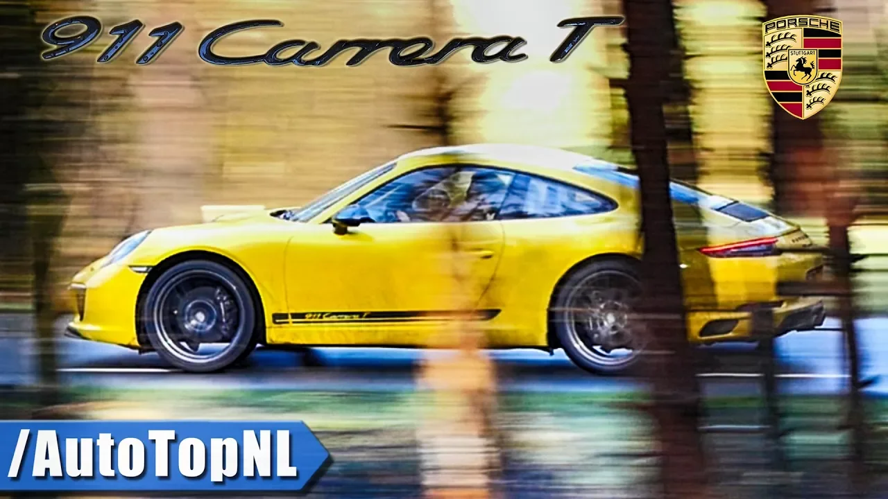 Porsche 911 Carrera T | PURE Exhaust SOUND & DRIVE by AutoTopNL