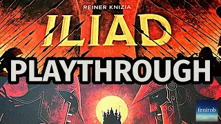 Iliad Board Game | Playthrough (The Battle of Perimenopause)