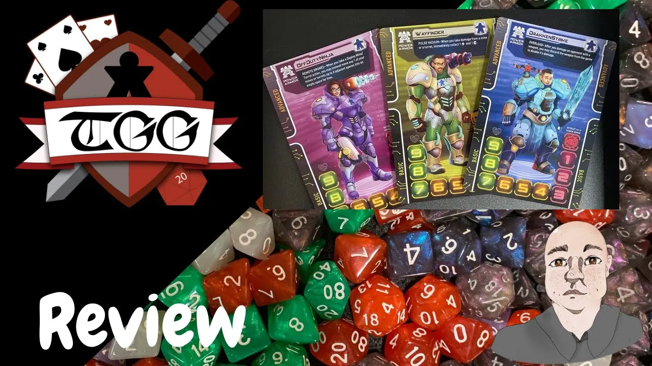 Tiny Epic Mechs Man vs  Meeple Promo Cards Review