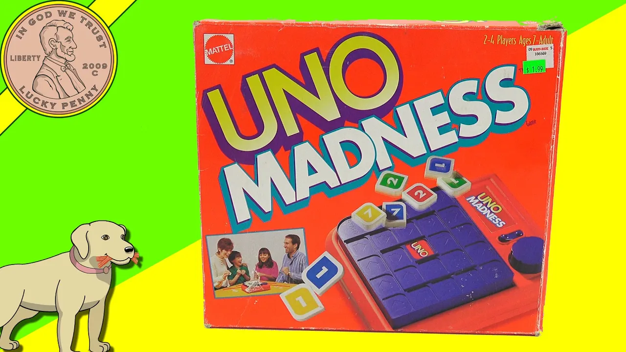 Uno Madness Family Game - How To Play & Game Repair