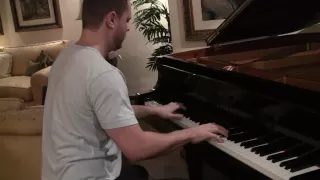 Simpsons theme song on piano - Circus version
