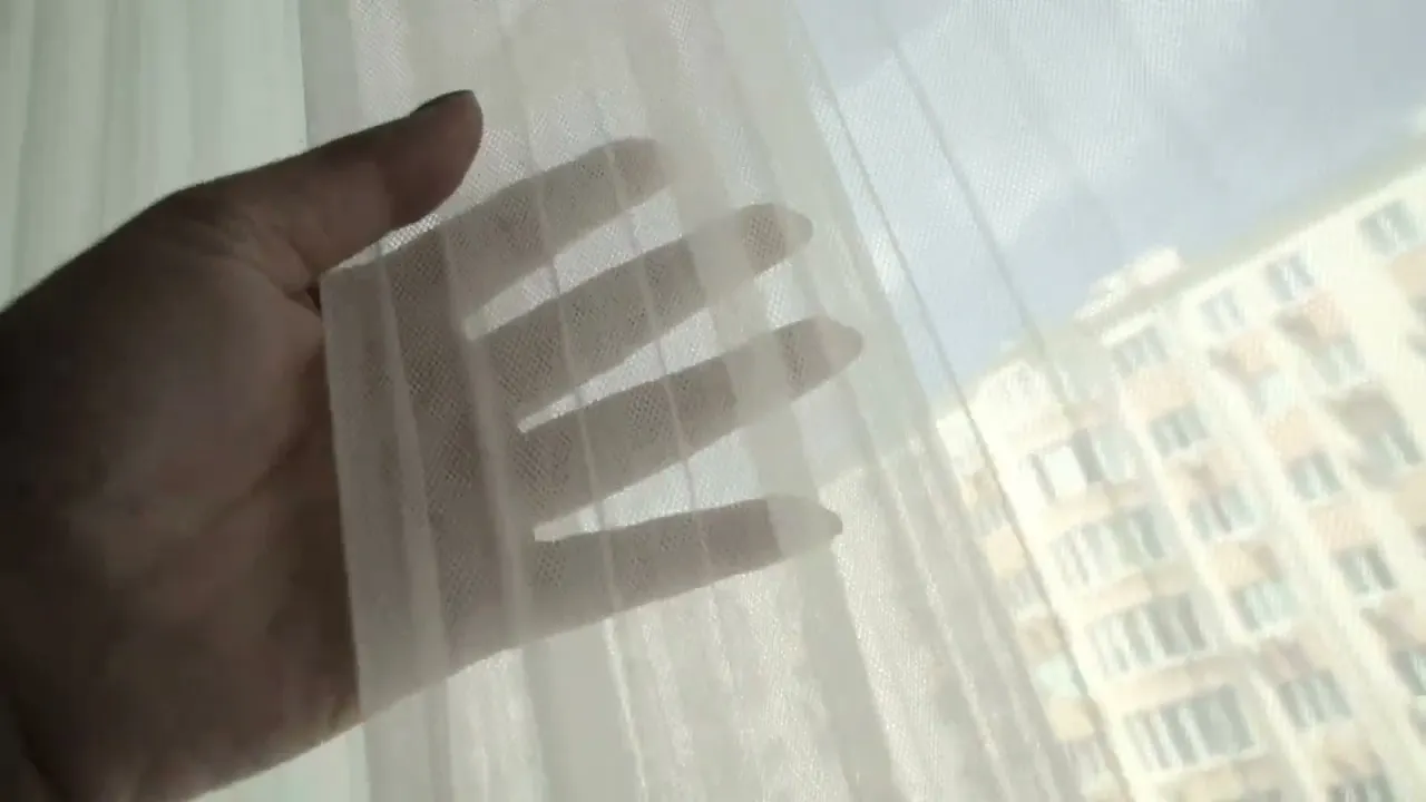 Тюль фатин плиссе Avene TFP-9019 молочный