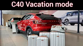 Volvo C40 Luggage Capacity Test 😎