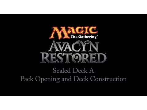 Magic: The Gathering: Avacyn Restored Sealed Deck A