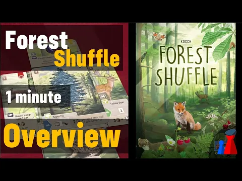 Forest Shuffle -1 minute Overview - Peaky Boardgamer