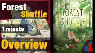 Forest Shuffle -1 minute Overview - Peaky Boardgamer