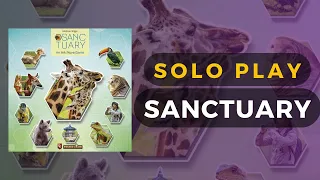 Sanctuary: An Ark Nova Game Solo Playthrough | DaniCha