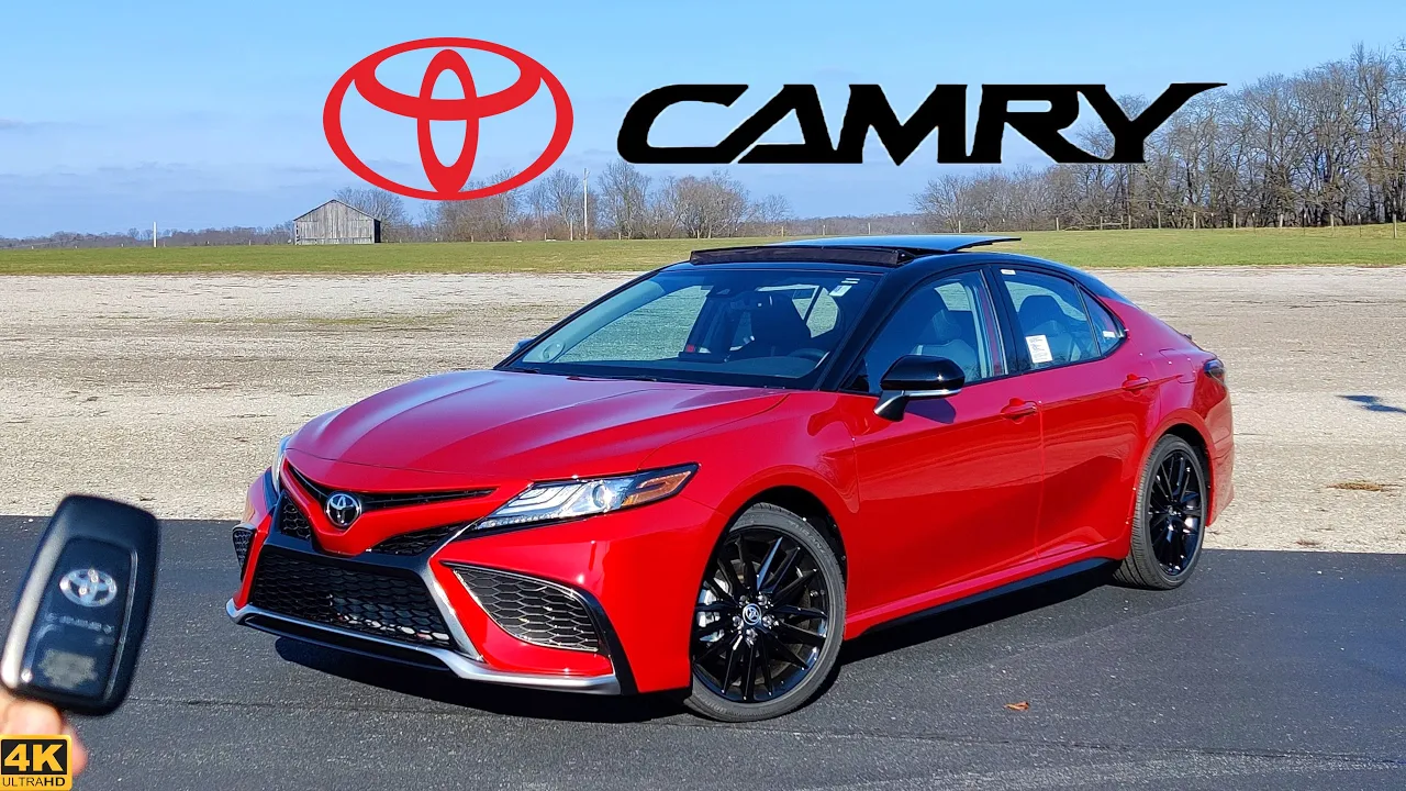 2021 Toyota Camry XSE // This LOADED Camry is RED HOT! (and refreshed for 2021!)