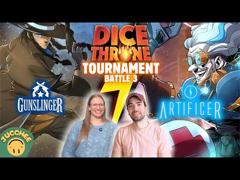 Dice Throne TOURNAMENT | Gunslinger vs Artificer [Battle 3] | Playthrough