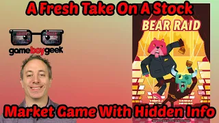 Bear Raid Review - A Fresh Take on A Stock Market Game with Hidden Info