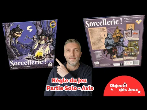SORCELLERIE - Comment jouer une partie solo avec vidéo règle du jeu de société. Nuts