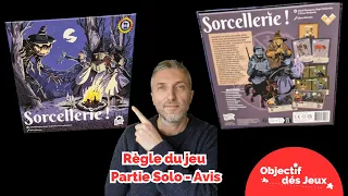 SORCELLERIE - Comment jouer une partie solo avec vidéo règle du jeu de société. Nuts