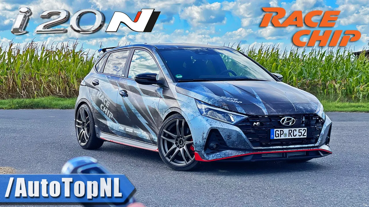 Hyundai i20N @RaceChipChiptuning | REVIEW on AUTOBAHN [NO SPEED LIMIT] by AutoTopNL