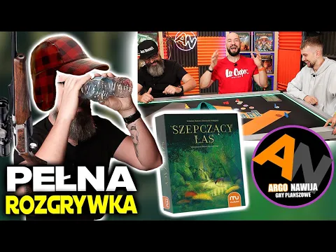 Zagrajmy w SZEPCZĄCY LAS | pełna rozgrywka, zasady, opinia [2025]