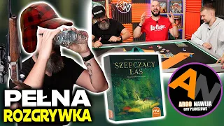 Zagrajmy w SZEPCZĄCY LAS | pełna rozgrywka, zasady, opinia [2025]